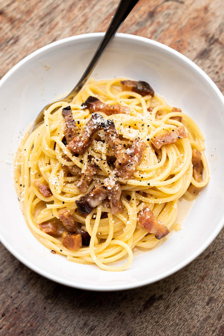 Authentic Spaghetti alla Carbonara recipe
